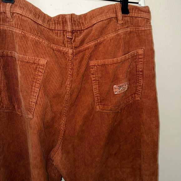 Baggy BDG urban outfitters corduroy rusty brown pants sz 34 - Picture 3 of 4